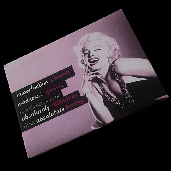 Marilyn Monroe Canvas on Wood - Picture 1 of 3